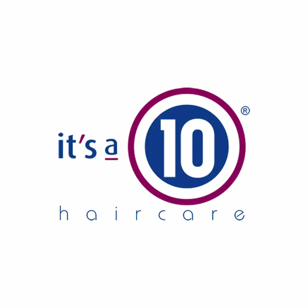 Its a 10 Haircare Logo