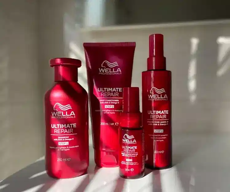 wella products evolve salon & spa